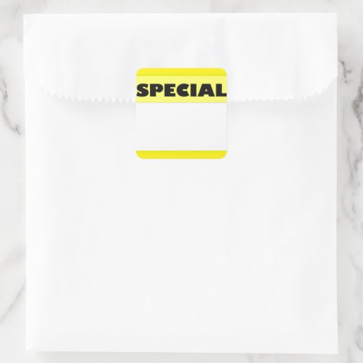 Speciale Sticker (Tas)