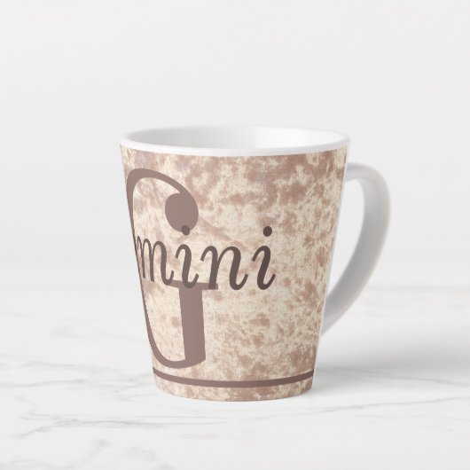 Speciale stijlvolle Gemini sterrenbeeld mok cup ca (Rechterhoek)