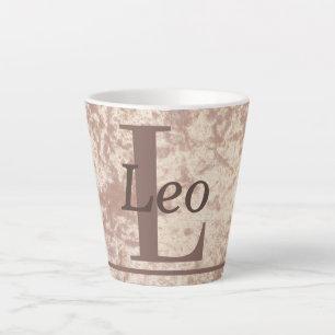 Speciale stijlvolle Leo star teken mok cup cadeau