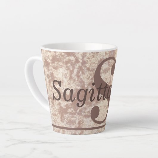Speciale stijlvolle Sagittaris sterrenbeeld mok cu (Linkerhoek)