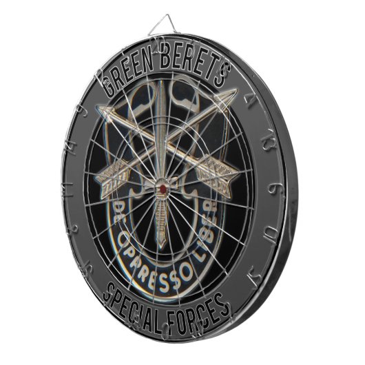 Speciale strijdkrachten GB Dartbord (Voorkant Rechts)