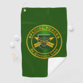 Speciale strijdkrachten golfhanddoek (Insitu)