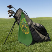 Speciale strijdkrachten golfhanddoek (Groen)