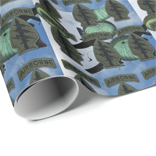 Speciale strijdkrachten Groene Berets sf fg sfg Cadeaupapier (Rol Hoek)