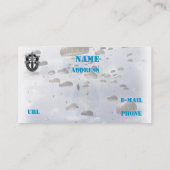 speciale strijdkrachten groeperen visitekaartje gr (Achterkant)