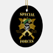 Speciale strijdkrachten keramisch ornament (Rechts)