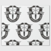 Speciale strijdkrachten SF de Oppresso Liber Cadeaupapier (Vlak)