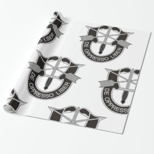 Speciale strijdkrachten SF de Oppresso Liber Cadeaupapier