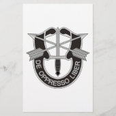 Speciale strijdkrachten SF de Oppresso Liber Flyer (Voorkant)