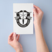 Speciale strijdkrachten SF de Oppresso Liber Flyer (Hand)