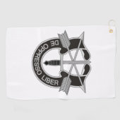 Speciale strijdkrachten SF de Oppresso Liber Golfhanddoek (Horizontaal)