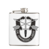 Speciale strijdkrachten SF de Oppresso Liber Heupfles (Voorkant)