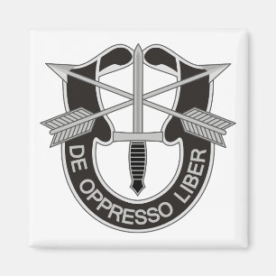Speciale strijdkrachten SF de Oppresso Liber Magneet