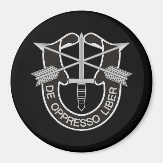 Speciale strijdkrachten SF de Oppresso Liber Magneet (Voorkant)