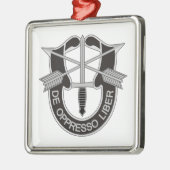 Speciale strijdkrachten SF de Oppresso Liber Metalen Ornament (Links)