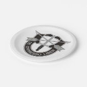 Speciale strijdkrachten SF de Oppresso Liber Papieren Bordje (Gekanteld)