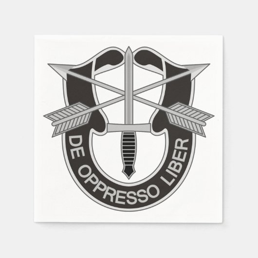 Speciale strijdkrachten SF de Oppresso Liber Servet (Voorkant)