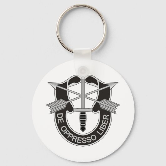 Speciale strijdkrachten SF de Oppresso Liber Sleutelhanger (Voorkant)