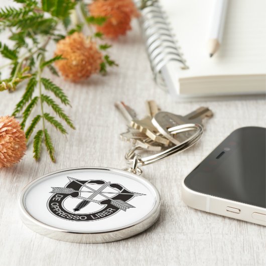 Speciale strijdkrachten SF de Oppresso Liber Sleutelhanger (Zijkant)