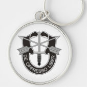 Speciale strijdkrachten SF de Oppresso Liber Sleutelhanger (Voorkant)