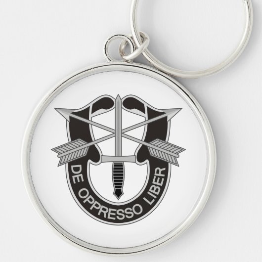 Speciale strijdkrachten SF de Oppresso Liber Sleutelhanger (Voorkant)