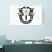 Speciale strijdkrachten SF de Oppresso Liber Spandoek (Beurs)