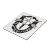 Speciale strijdkrachten SF de Oppresso Liber Tegeltje (Zijkant)