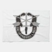 Speciale strijdkrachten SF de Oppresso Liber Theedoek (Horizontaal)