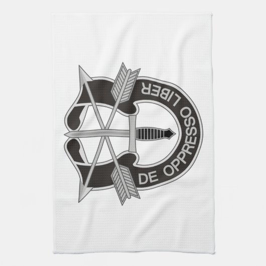 Speciale strijdkrachten SF de Oppresso Liber Theedoek (Verticaal)