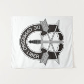 Speciale strijdkrachten SF de Oppresso Liber Wandkleed (Voorkant (horizontaal))