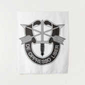 Speciale strijdkrachten SF de Oppresso Liber Wandkleed (Voorkant)