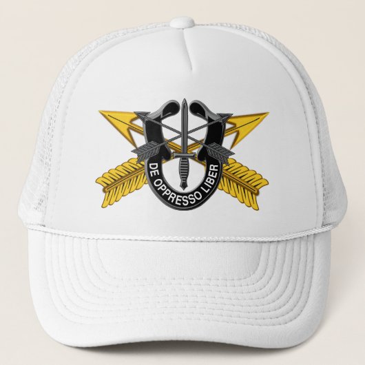 Speciale strijdkrachten trucker pet (Voorkant)