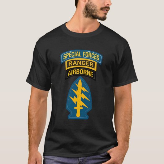 speciale strijdkrachten van de verenigde staten-sp t-shirt (Voorkant)