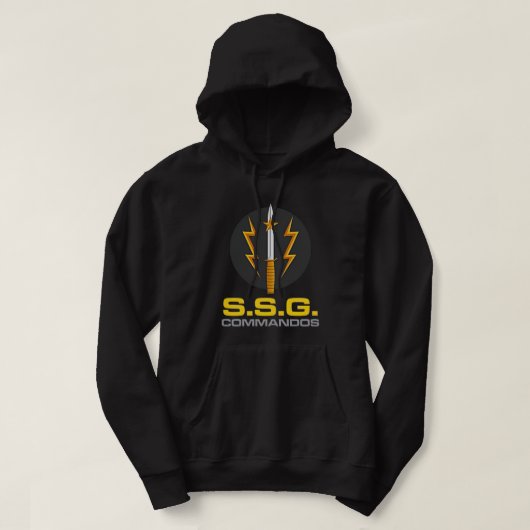 Speciale strijdkrachten van het leger van de SSG C Hoodie (Design voorkant)