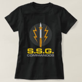 Speciale strijdkrachten van het leger van de SSG C T-shirt (Design voorkant)