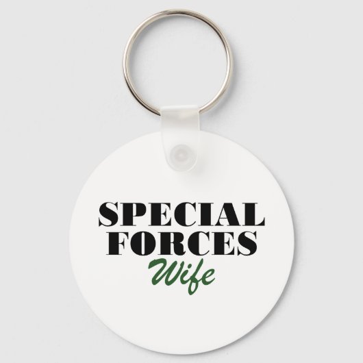 Speciale strijdkrachten vrouw sleutelhanger (Voorkant)