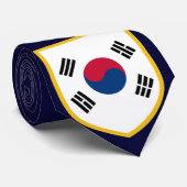 Speciale Stropdas Zuid-Korea vlag (Opgerold)