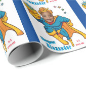 Speciale superheld Amazing Flying Foto Cadeaupapier (Rol Hoek)