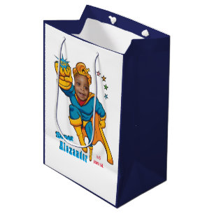 Speciale superheld Amazing Flying Foto Medium Cadeauzakje