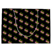 Speciale Sweet Sixteen 16 papieren winkelzakken Groot Cadeauzakje (Achterkant)