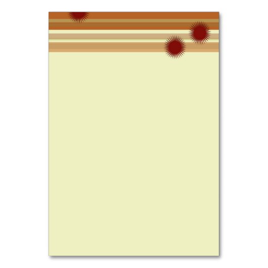 SPECIALE TAFEL KAART Kunstenaar gemaakt Crystal ti (Achterkant)