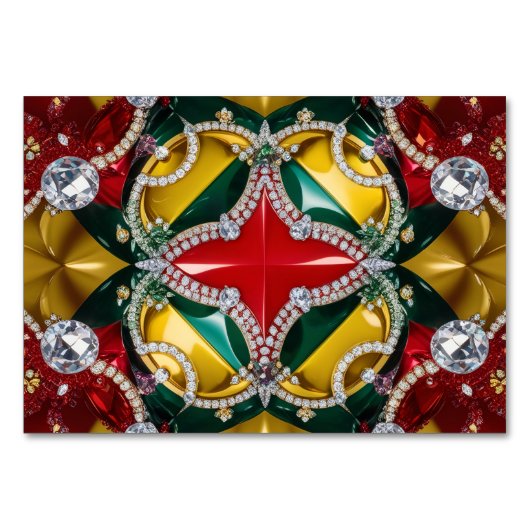 Speciale tafelkaart met Los Angeles kleuren Kaart (Voorkant)