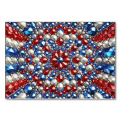 Speciale tafelkaart met Nederland Kleuren Kaart (Achterkant)