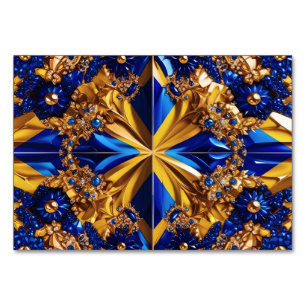 Speciale tafelkaart met Zweden Kleuren Kaart