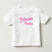 Speciale tekenmeisjes in kleine prinses kinder shirts (Voorkant)