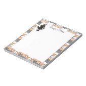 Speciale tekst voor Girly Cute Cats Notitieblok (Linkerzijde)