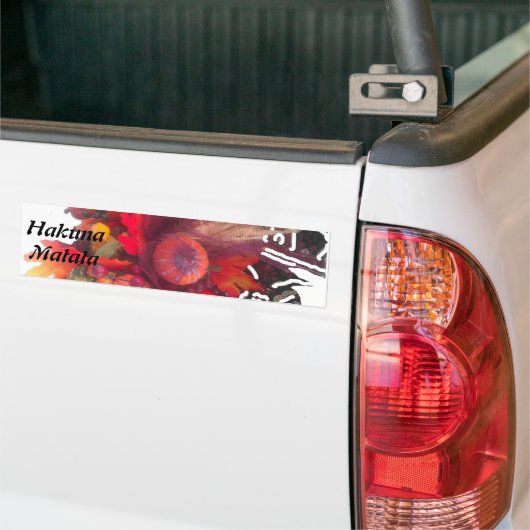 speciale Thanksgiving Bumpersticker (Op Truck)