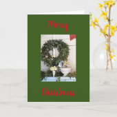 * SPECIALE TIJDEN - SPECIALE * FAMILIE * MERRY CHR KAART (Gele Bloem)