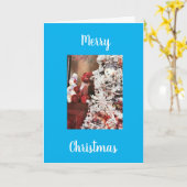 * SPECIALE TIJDEN - SPECIALE * FAMILIE * MERRY CHR KAART (Gele Bloem)