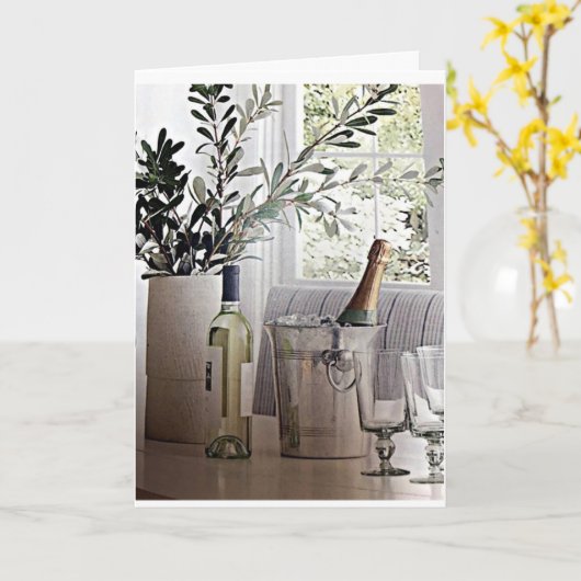 * SPECIALE TIJDEN - SPECIALE * FAMILIE * MERRY CHR KAART (Gele Bloem)